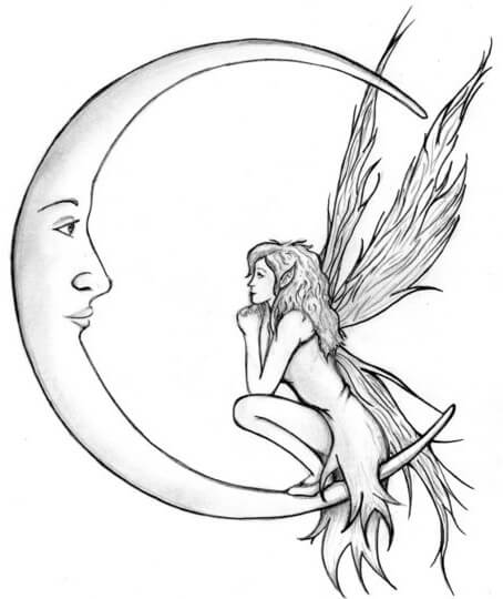 Tribal Fairy Tattoo Designs  Silhouettepics
