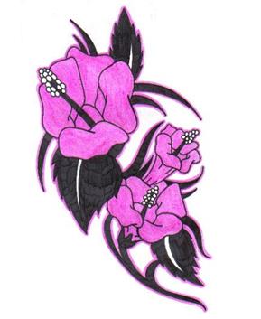 Flower Tattoo Design - see more designs on https://thebodyisacanvas.com