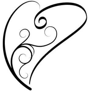 Heart Tattoo Design - see more designs on https://thebodyisacanvas.com