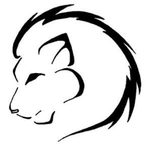 Lion Tattoo Design - see more designs on https://thebodyisacanvas.com