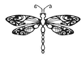 Dragonfly Tattoo Design - see more designs on https://thebodyisacanvas.com