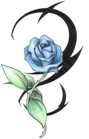 Rose Tattoo Design - see more designs on https://thebodyisacanvas.com