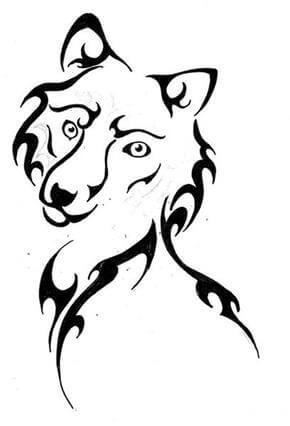Wolf Tattoo Design - see more designs on https://thebodyisacanvas.com
