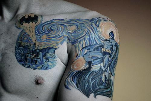 Holy Permanent Body Alteration, Batman - 16 Batman Tattoos - The Body is a Canvas #batman #tattoos #tattooideas
