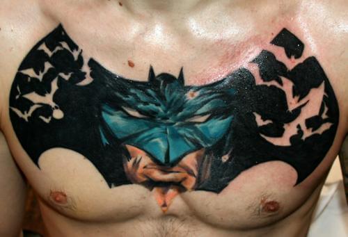 Holy Permanent Body Alteration, Batman - 16 Batman Tattoos - The Body is a Canvas #batman #tattoos #tattooideas