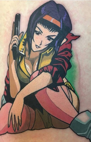 16 Stellar Cowboy Bebop Tattoos - The Body is a Canvas