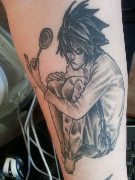 19 Death Note Tattoos - The Body is a Canvas #DeathNote #tattoos #tattooideas