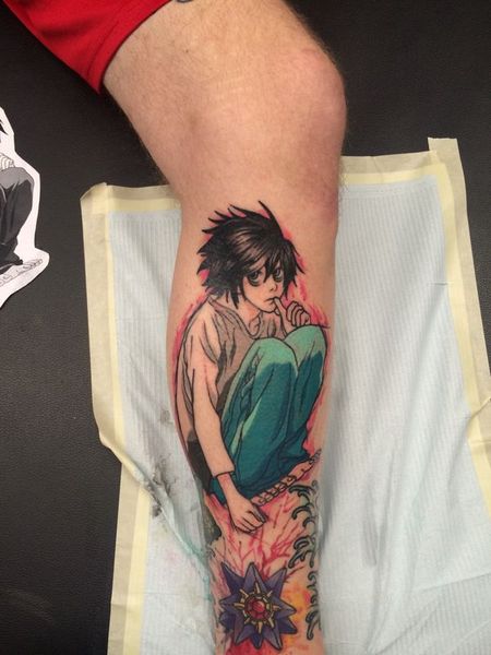 50 Death Note Tattoo Designs For Men  Japanese Manga Ink Ideas