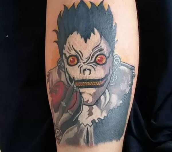 19 Death Note Tattoos - The Body is a Canvas #DeathNote #tattoos #tattooideas