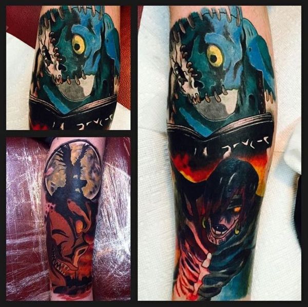 19 Death Note Tattoos - The Body is a Canvas #DeathNote #tattoos #tattooideas