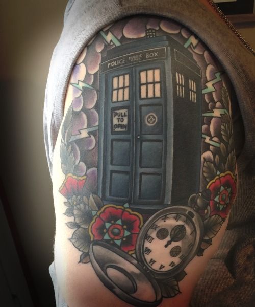 17 Doctor Who Tattoos - The Body is a Canvas #DoctorWho #tattoos #tattooideas