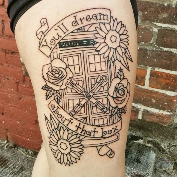 17 Doctor Who Tattoos - The Body is a Canvas #DoctorWho #tattoos #tattooideas