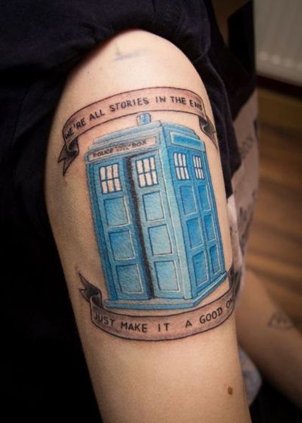 17 Doctor Who Tattoos - The Body is a Canvas #DoctorWho #tattoos #tattooideas