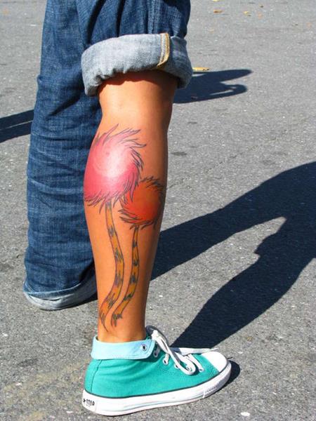18 Whimsical Dr. Seuss Tattoos - The Body is a Canvas #drseuss #tattoos #tattooideas