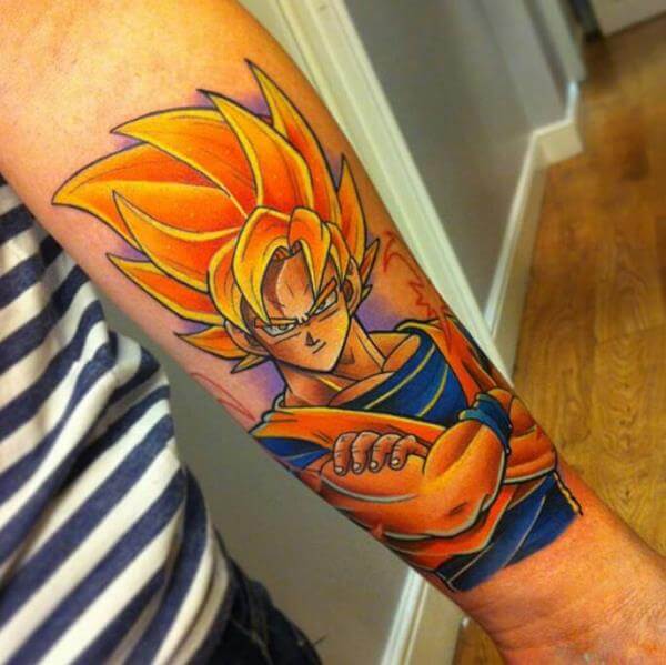 30 Dragon Ball Z Tattoos Even Frieza Would Admire - The Body is a Canvas
