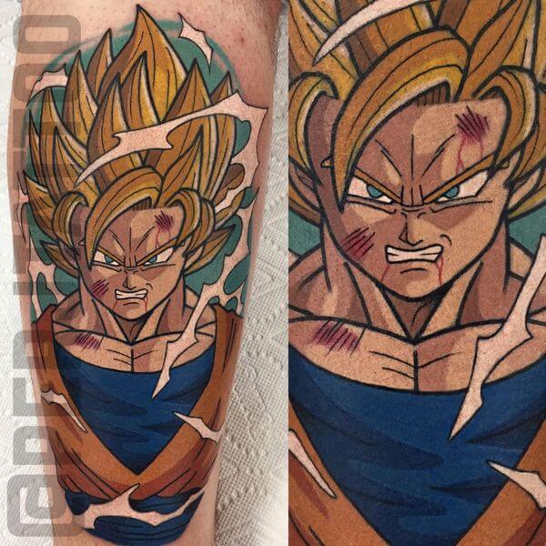 Small Dragon Ball Z Tattoo Ideas - Best Tattoo Ideas