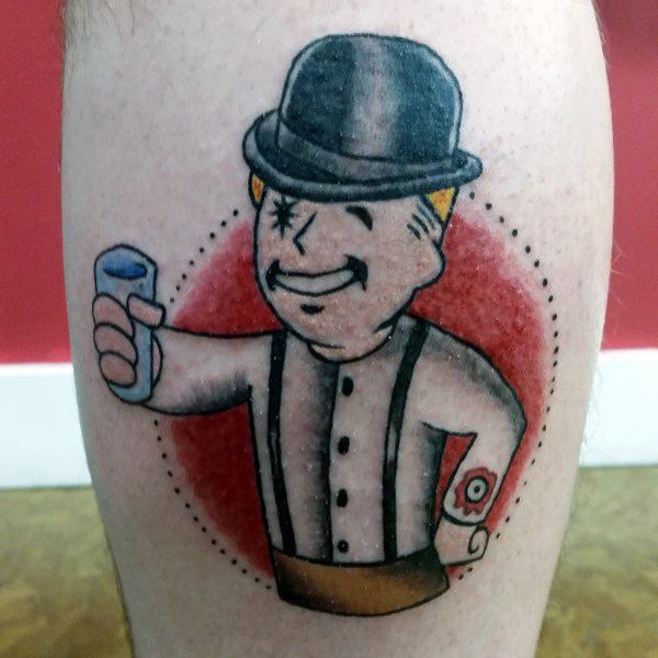 25 Fallout Tattoos - The Body is a Canvas #Fallout #tattoos #tattooideas