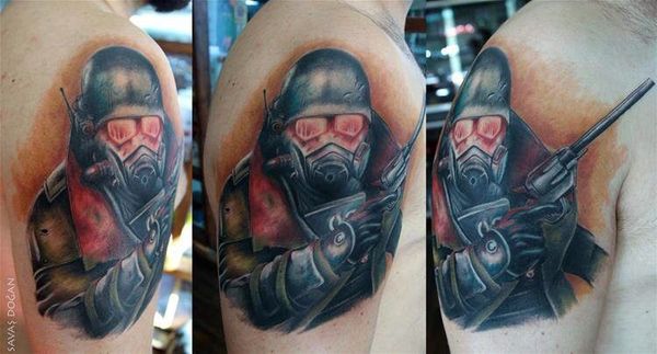 25 Fallout Tattoos - The Body is a Canvas #Fallout #tattoos #tattooideas