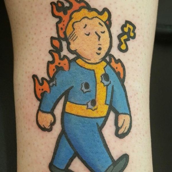 25 Fallout Tattoos - The Body is a Canvas #Fallout #tattoos #tattooideas