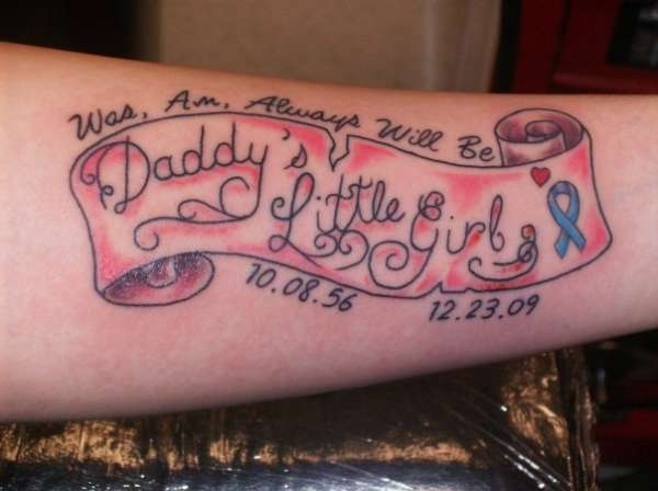 8 Tattoos Dedicated to Dads - The Body is a Canvas #fathersday #tattoos #tattooideas