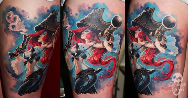 24 League of Legends Tattoos - The Body is a Canvas #LeagueofLegends #tattoos #tattooideas