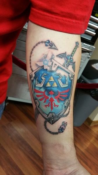 30 Legend of Zelda Tattoos - The Body is a Canvas #LegendOfZelda #tattoos #tattooideas