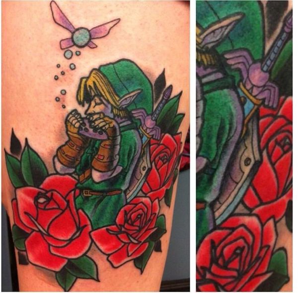 30 Legend of Zelda Tattoos - The Body is a Canvas #LegendOfZelda #tattoos #tattooideas