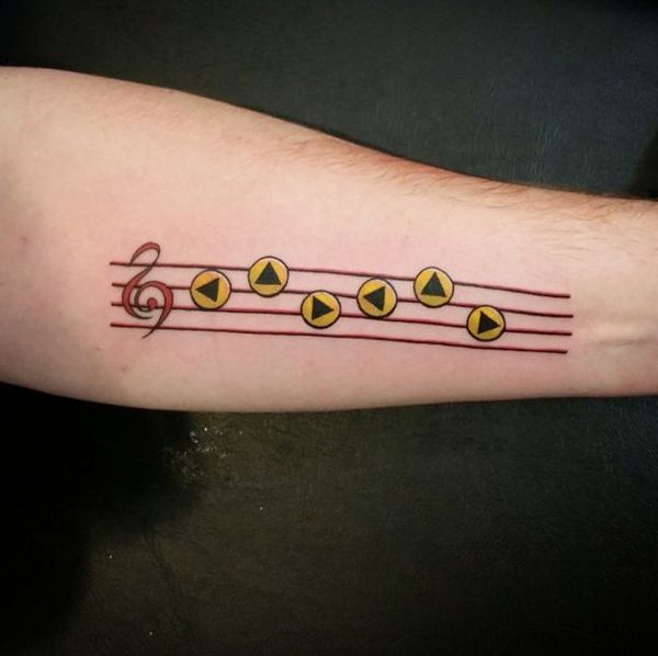 30 Legend of Zelda Tattoos - The Body is a Canvas #LegendOfZelda #tattoos #tattooideas