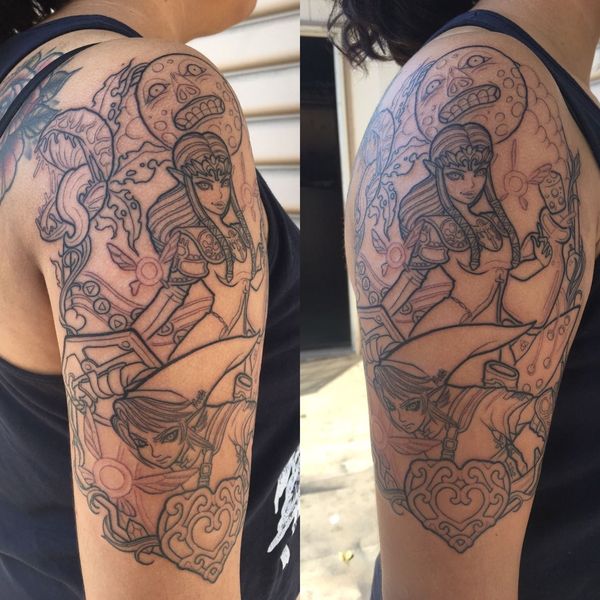 30 Legend of Zelda Tattoos - The Body is a Canvas #LegendOfZelda #tattoos #tattooideas