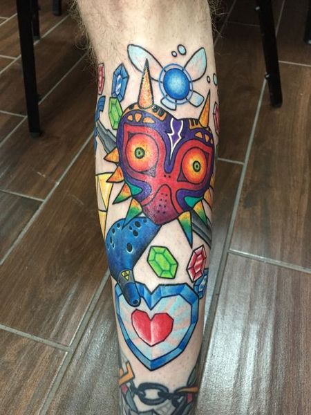 30 Legend of Zelda Tattoos - The Body is a Canvas #LegendOfZelda #tattoos #tattooideas