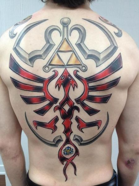 30 Legend of Zelda Tattoos - The Body is a Canvas #LegendOfZelda #tattoos #tattooideas