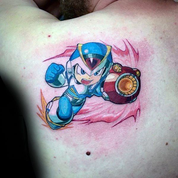 30 Mega Man Tattoos - The Body is a Canvas #MegaMan #tattoos #tattooideas