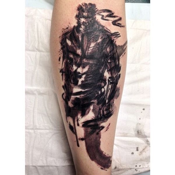 30 Metal Gear Tattoos - The Body is a Canvas #MetalGear #tattoos #tatooideas