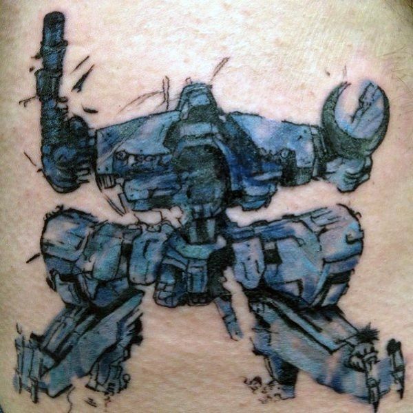 30 Metal Gear Tattoos - The Body is a Canvas #MetalGear #tattoos #tatooideas