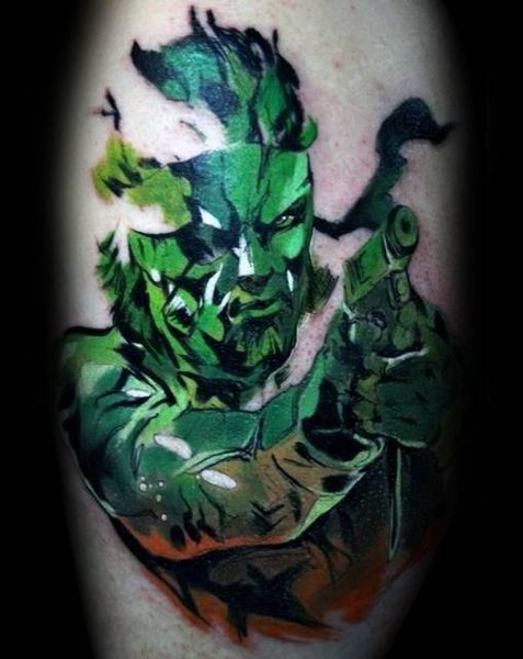 30 Metal Gear Tattoos - The Body is a Canvas #MetalGear #tattoos #tatooideas