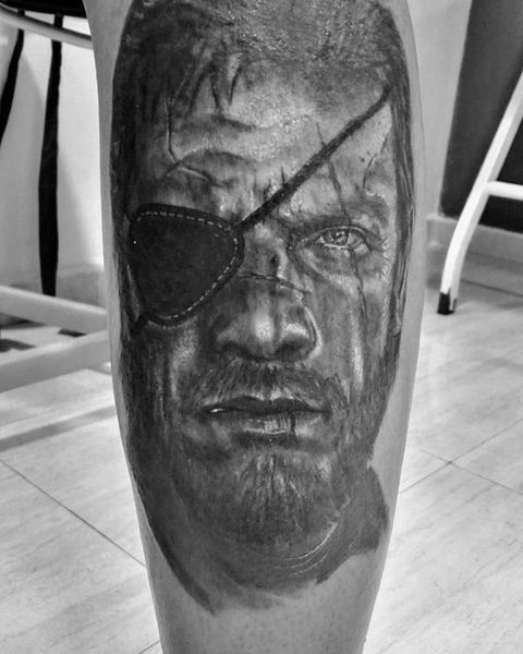 30 Metal Gear Tattoos - The Body is a Canvas #MetalGear #tattoos #tatooideas