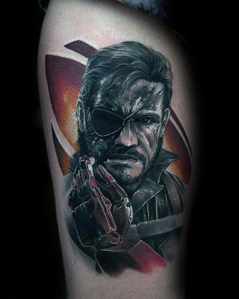30 Metal Gear Tattoos - The Body is a Canvas #MetalGear #tattoos #tatooideas