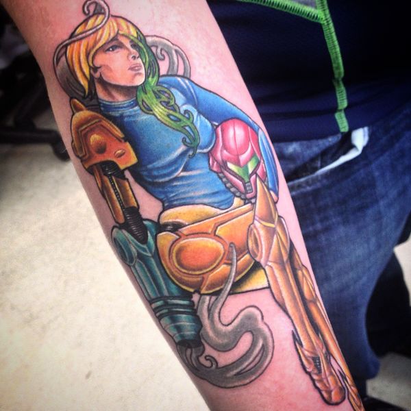 30 Metroid Tattoos - The Body is a Canvas #Metroid #tattoos #tattooideas