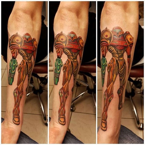 30 Metroid Tattoos - The Body is a Canvas #Metroid #tattoos #tattooideas