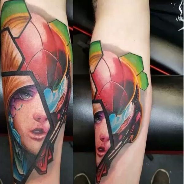 30 Metroid Tattoos - The Body is a Canvas #Metroid #tattoos #tattooideas