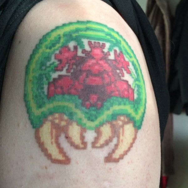 30 Metroid Tattoos - The Body is a Canvas #Metroid #tattoos #tattooideas