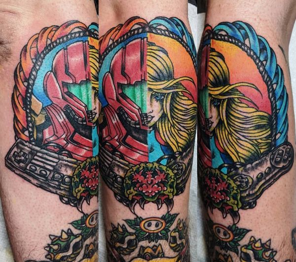 30 Metroid Tattoos - The Body is a Canvas #Metroid #tattoos #tattooideas