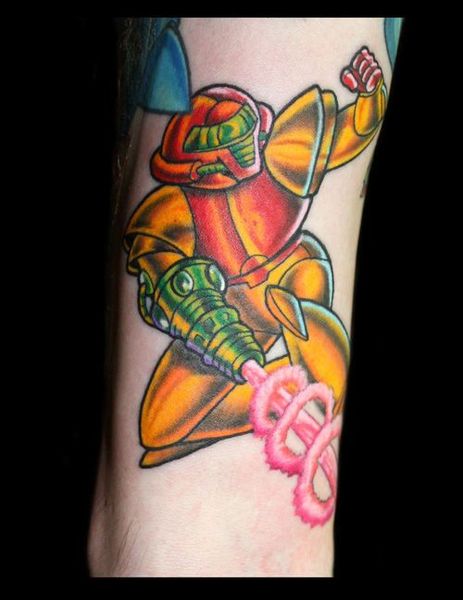 30 Metroid Tattoos - The Body is a Canvas #Metroid #tattoos #tattooideas