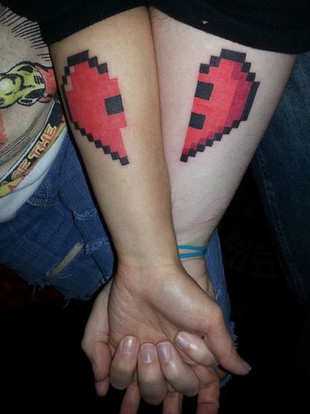 22 Minecraft Tattoos - The Body is a Canvas #Minecraft #tattoos #tattooideas