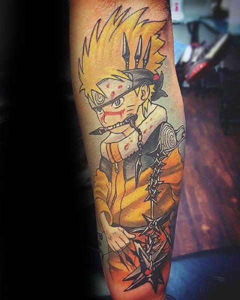 Naruto Tattoos The Body Is A Canvas