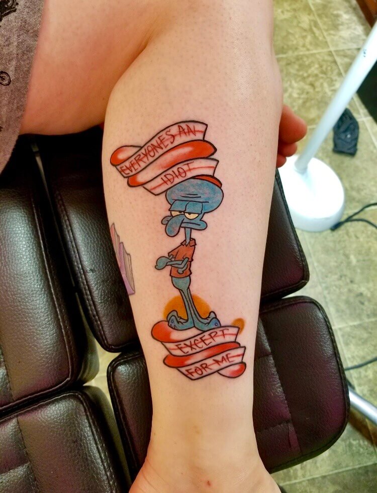 16 Old School Nickelodeon Tattoos - The Body is a Canvas #nickelodeon #tattoos #tattooideas