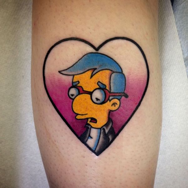 25 Simpsons Tattoos - The Body is a Canvas #Simpsons #tattoos #tattooideas