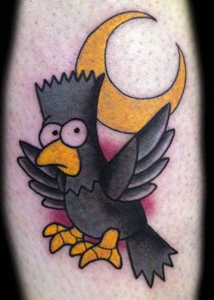 25 Simpsons Tattoos - The Body is a Canvas #Simpsons #tattoos #tattooideas