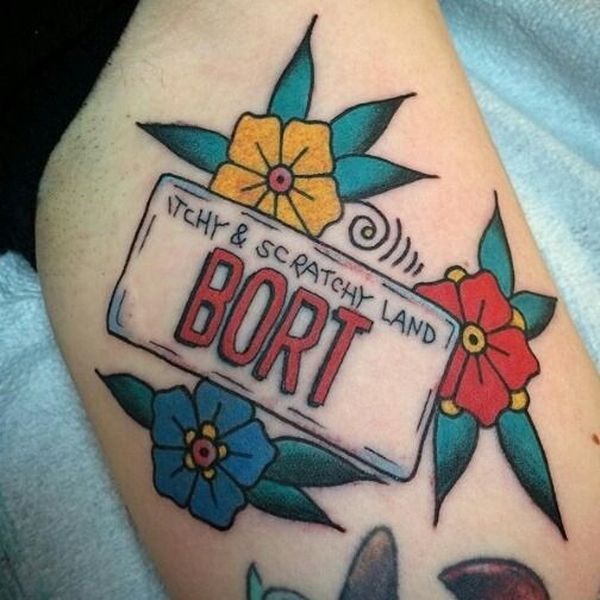 25 Simpsons Tattoos - The Body is a Canvas #Simpsons #tattoos #tattooideas