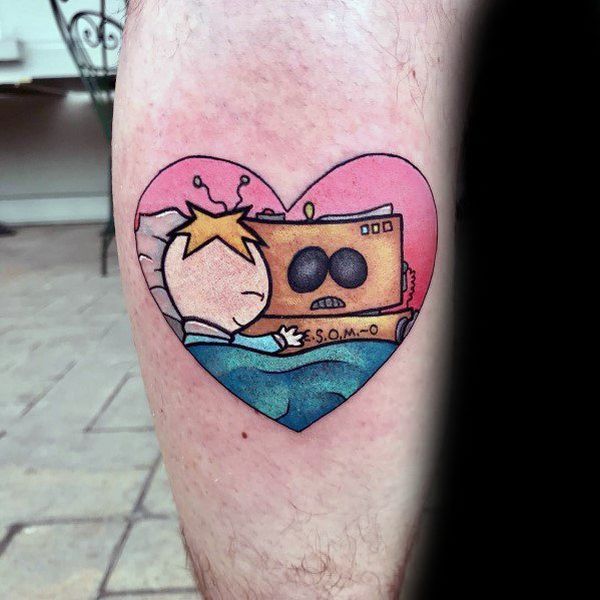 30 South Park Tattoos - The Body is a Canvas #SouthPark #tattoos #tatooideas